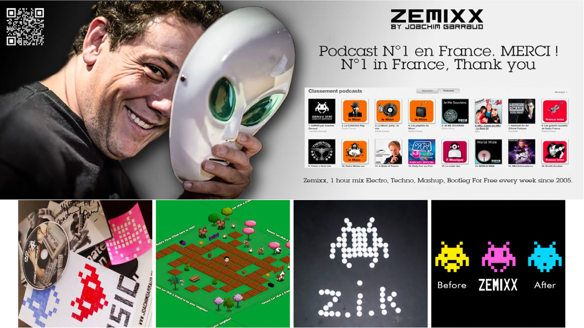 Zemixx : 999 semaines dans la soucoupe de Joachim Garraud