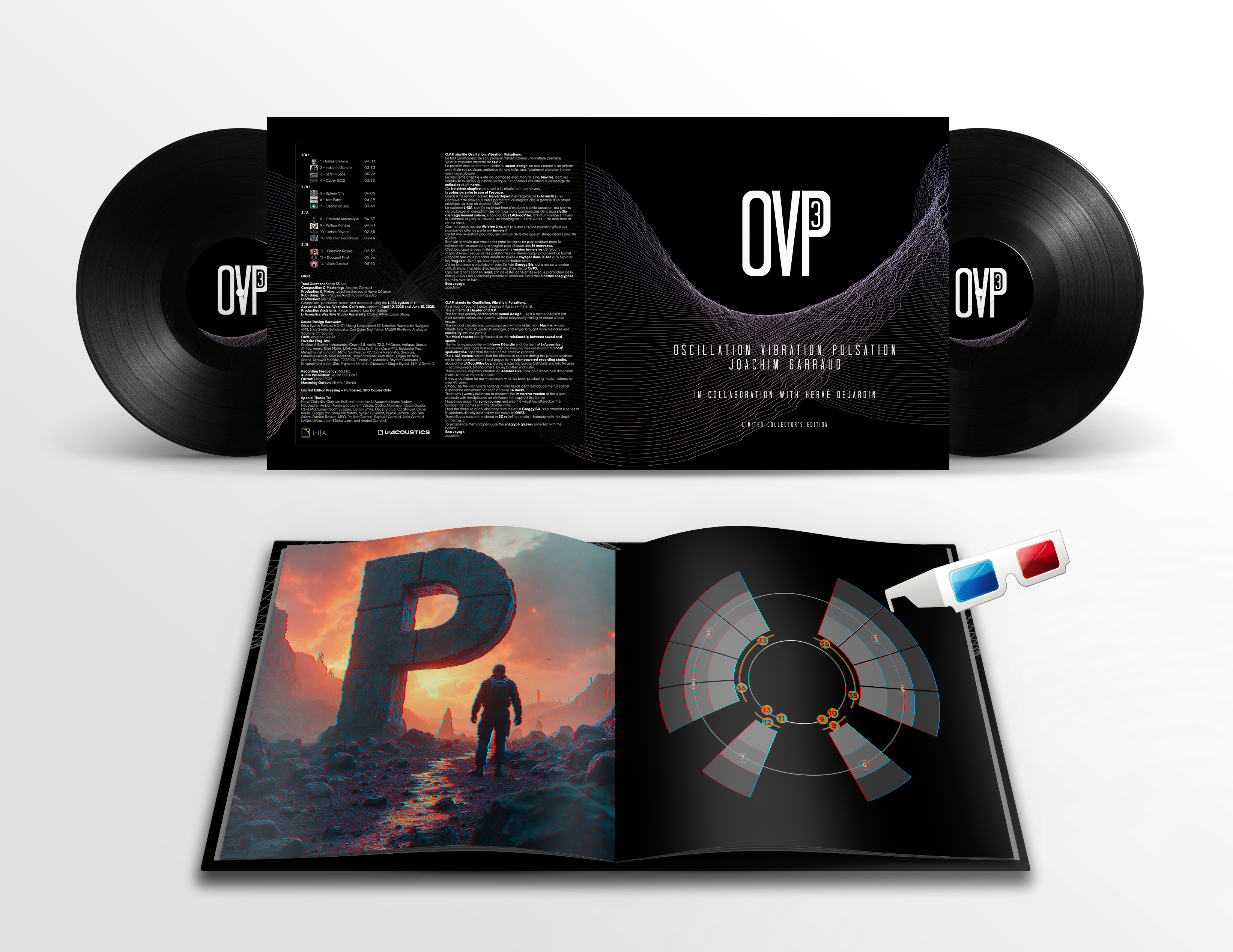 OVP3 DOUBLE ALBUM VINYLE COLLECTOR – SPACE SHOP JOACHIM GARRAUD
