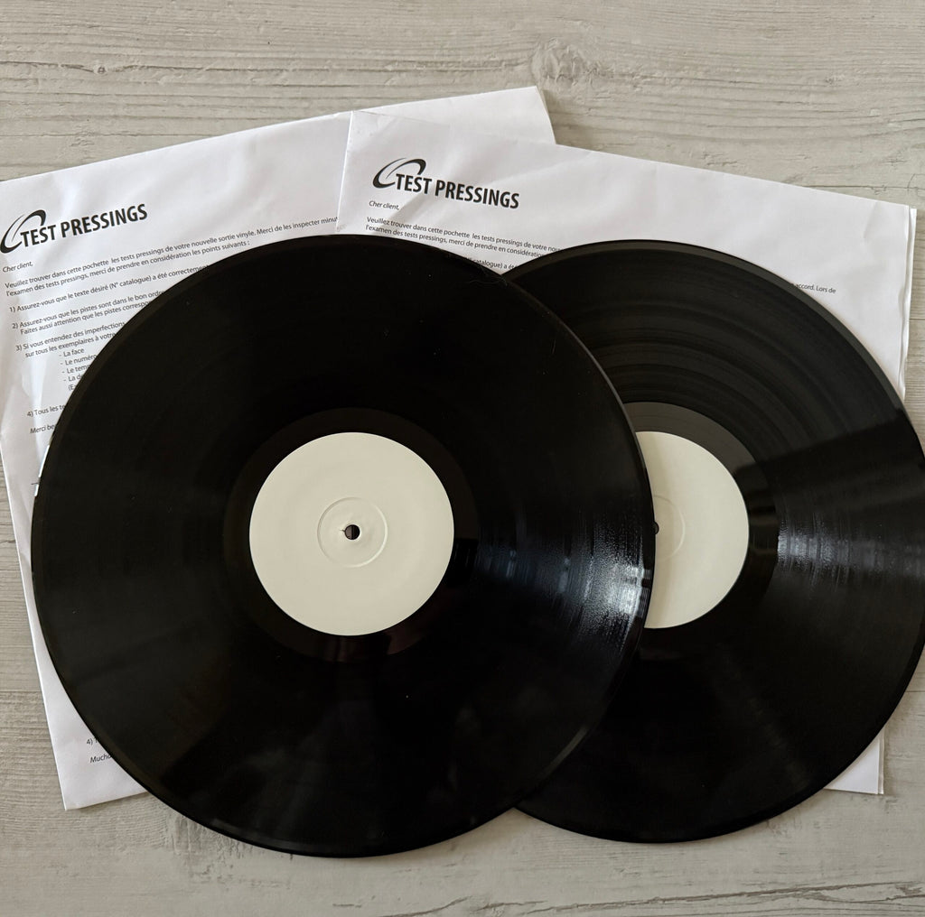 TEST PRESSING OVP3 DOUBLE VINYLE